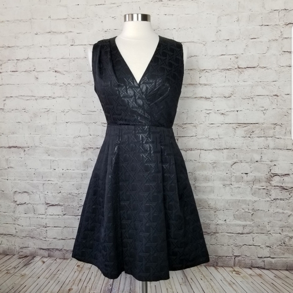 Metallic Skater Dress - Picture 4 of 7